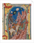 Initial A with the Battle of the Maccabees, ca. 1360-70 by Unknown