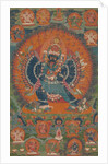 Vajrabhairava with His Consort Vajravetali , 18th century by Unknown