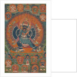 Vajrabhairava with His Consort Vajravetali , 18th century by Unknown