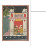 A Heroine and Her Lover in a Pavilion: Page from a Dispersed Nayikabheda , ca. 1660-80 by Unknown