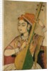 A Lady Playing the Tanpura, ca. 1735 by Unknown