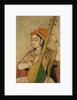 A Lady Playing the Tanpura, ca. 1735 by Unknown