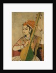 A Lady Playing the Tanpura, ca. 1735 by Unknown