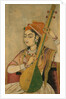A Lady Playing the Tanpura, ca. 1735 by Unknown
