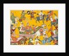 King Dasaratha and His Retinue Proceed to Rama's Wedding: Folio from the Shangri…, ca. 1690-1710 by Unknown