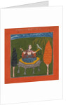 Sanveri Ragini, Page from a Ragamala Series, ca. 1700-1710 by Unknown