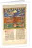 Leaf from a Beatus Manuscript: at the Clarion of the Fifth Angel's Trumpet…, ca. 1180 by Unknown
