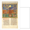 Leaf from a Beatus Manuscript: at the Clarion of the Fifth Angel's Trumpet…, ca. 1180 by Unknown