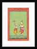 Vamana being blessed by King Bali, ca. 1780s by Unknown