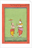 Vamana being blessed by King Bali, ca. 1780s by Unknown