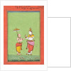 Vamana being blessed by King Bali, ca. 1780s by Unknown