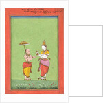 Vamana being blessed by King Bali, ca. 1780s by Unknown