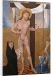 Man of Sorrows with Kneeling Donor, fourth quarter 15th century with modern additons by Unknown
