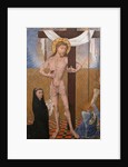 Man of Sorrows with Kneeling Donor, fourth quarter 15th century with modern additons by Unknown