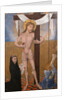 Man of Sorrows with Kneeling Donor, fourth quarter 15th century with modern additons by Unknown