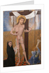 Man of Sorrows with Kneeling Donor, fourth quarter 15th century with modern additons by Unknown