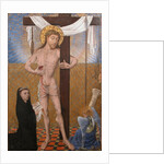 Man of Sorrows with Kneeling Donor, fourth quarter 15th century with modern additons by Unknown