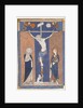 Manuscript Leaf with the Crucifixion, from a Missal, ca. 1270-80 by Unknown