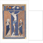 Manuscript Leaf with the Crucifixion, from a Missal, ca. 1270-80 by Unknown