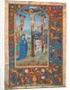 Manuscript Leaf with the Crucifixion, from a Book of Hours, last quarter 15th century by Unknown
