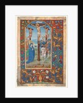 Manuscript Leaf with the Crucifixion, from a Book of Hours, last quarter 15th century by Unknown