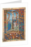 Manuscript Leaf with the Crucifixion, from a Book of Hours, last quarter 15th century by Unknown