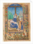 Manuscript Leaf with the Pieta, from a Book of Hours, last quarter 15th century by Unknown