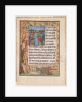 Manuscript Leaf with the Betrayal, from a Book of Hours, ca. 1500 by Unknown