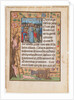 Manuscript Leaf with the Betrayal, from a Book of Hours, ca. 1500 by Unknown