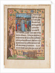 Manuscript Leaf with the Betrayal, from a Book of Hours, ca. 1500 by Unknown