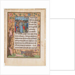 Manuscript Leaf with the Betrayal, from a Book of Hours, ca. 1500 by Unknown