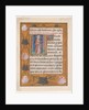 Manuscript Leaf with Saint James the Greater, from a Book of Hours, ca. 1500 by Unknown