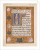 Manuscript Leaf with Saint James the Greater, from a Book of Hours, ca. 1500 by Unknown