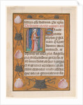 Manuscript Leaf with Saint James the Greater, from a Book of Hours, ca. 1500 by Unknown