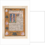 Manuscript Leaf with Saint James the Greater, from a Book of Hours, ca. 1500 by Unknown