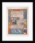Manuscript Leaf from a Book of Hours, ca. 1500 by Unknown