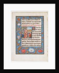 Manuscript Leaf with the Resurrection, from a Book of Hours, ca. 1500 by Unknown