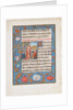 Manuscript Leaf with the Resurrection, from a Book of Hours, ca. 1500 by Unknown