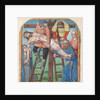 Manuscript Illumination with the Descent from the Cross, from a Book of Hours, late 15th century by Unknown
