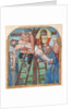 Manuscript Illumination with the Descent from the Cross, from a Book of Hours, late 15th century by Unknown