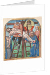 Manuscript Illumination with the Descent from the Cross, from a Book of Hours, late 15th century by Unknown