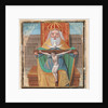 Manuscript Illumination with the Trinity, from a Book of Hours, late 15th century by Unknown