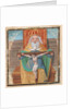 Manuscript Illumination with the Trinity, from a Book of Hours, late 15th century by Unknown