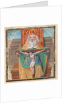 Manuscript Illumination with the Trinity, from a Book of Hours, late 15th century by Unknown