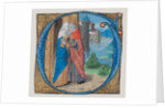 Manuscript Illumination with Joachim and Anna in an Initial G with Joachim and Anna…, 15th century by Unknown
