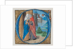 Manuscript Illumination with Joachim and Anna in an Initial G with Joachim and Anna…, 15th century by Unknown