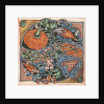 Manuscript Illumination with Initial S, from a Choir Book, 16th century by Unknown