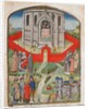 The Temple in Jerusalem, from the 'Postilla Litteralis…, 1450-75 by Unknown