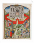 The Temple in Jerusalem, from the 'Postilla Litteralis…, 1450-75 by Unknown