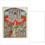 The Temple in Jerusalem, from the 'Postilla Litteralis…, 1450-75 by Unknown